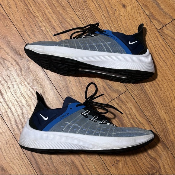 NIKE EXP-X14 Running Shoes | Men’s Size 7.5 | Style A01554-401 Blue Navy Ice - Picture 12 of 15